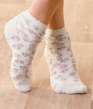 Des chaussettes de lit moelleuses